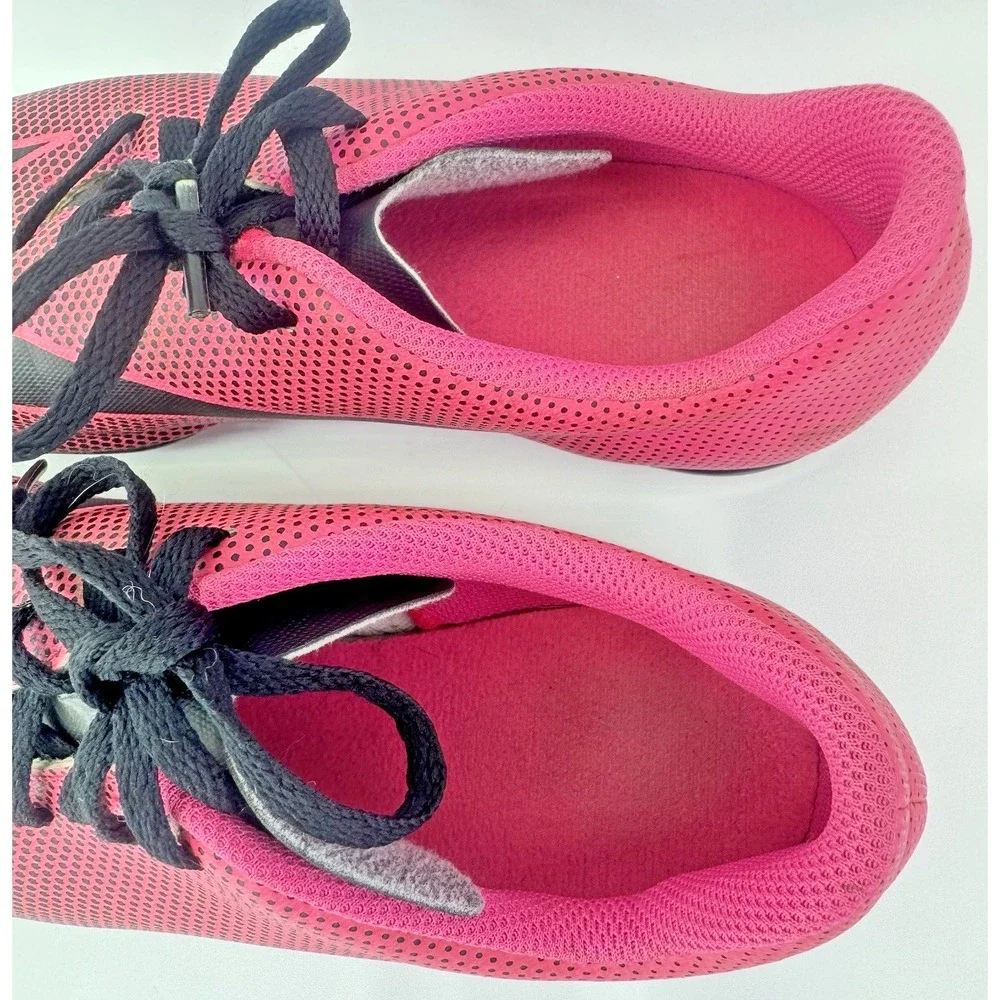 Nike Bravata Soccer Cleats Girls Youth Kids Size 3.5 Y Pink Black 844442-600